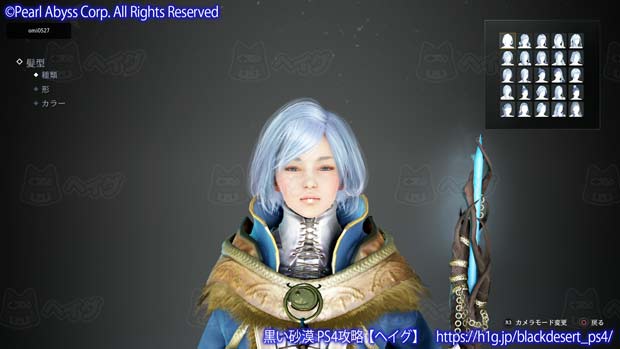 キャラメイクについて 黒い砂漠 Ps4 攻略wiki Black Desert ヘイグ攻略まとめwiki