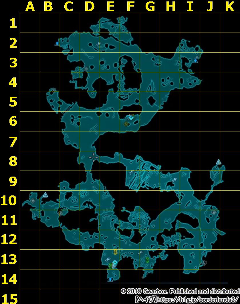 ボダラン3 パンドラ 惑星 ロケーション ボーダーランズ3 ボダラン3 ボーダーランズ3 攻略wiki ヘイグ攻略まとめwiki