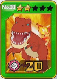 【オラ夏】No.08 グー攻撃アップ｜恐竜カード【ヘイグ攻略まとめWiki】