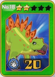【オラ夏】No.18 パー攻撃アップ｜恐竜カード【ヘイグ攻略まとめWiki】