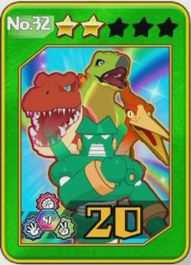 【オラ夏】No.32 すべての攻撃アップ｜恐竜カード【ヘイグ攻略まとめWiki】