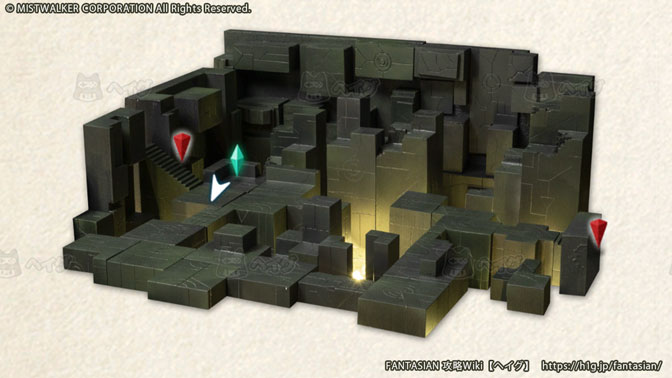 【FANTASIAN】ミディ・トイボックスの地下空間｜マップ【ヘイグ攻略まとめWiki】
