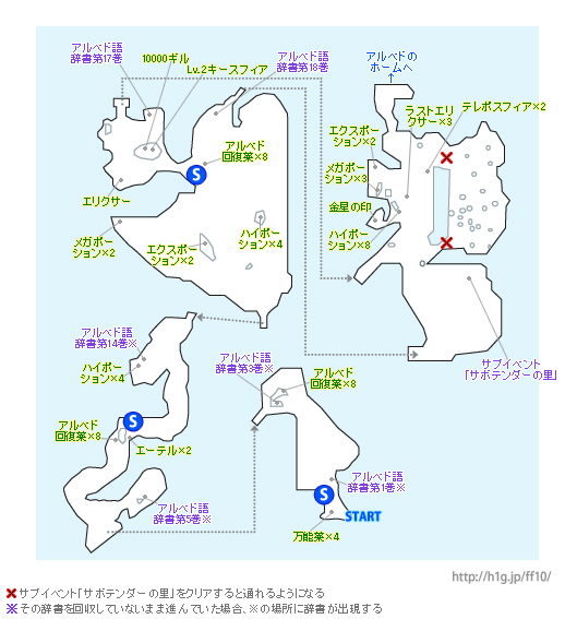 サヌビア砂漠 Ff10 ファイナルファンタジーx Hd対応 攻略wiki ヘイグ攻略まとめwiki