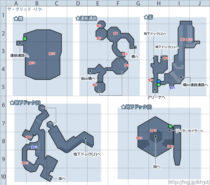 マップ ザ グリッド Kh3d キングダムハーツ 3d ドリーム ドロップ ディスタンス 攻略wiki ヘイグ攻略まとめwiki