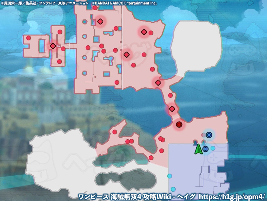 ワンピース海賊無双4 野生の力 の攻略法 トレジャーログ 偉大なる航路 級 ワンピース海賊無双4 攻略wiki ヘイグ攻略まとめwiki