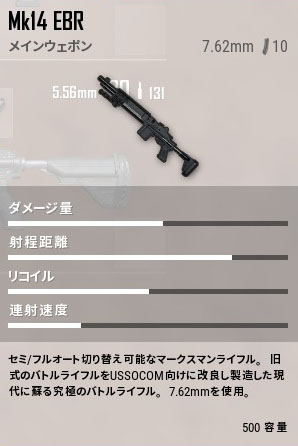 Mk14 EBR【ヘイグ攻略まとめWiki】