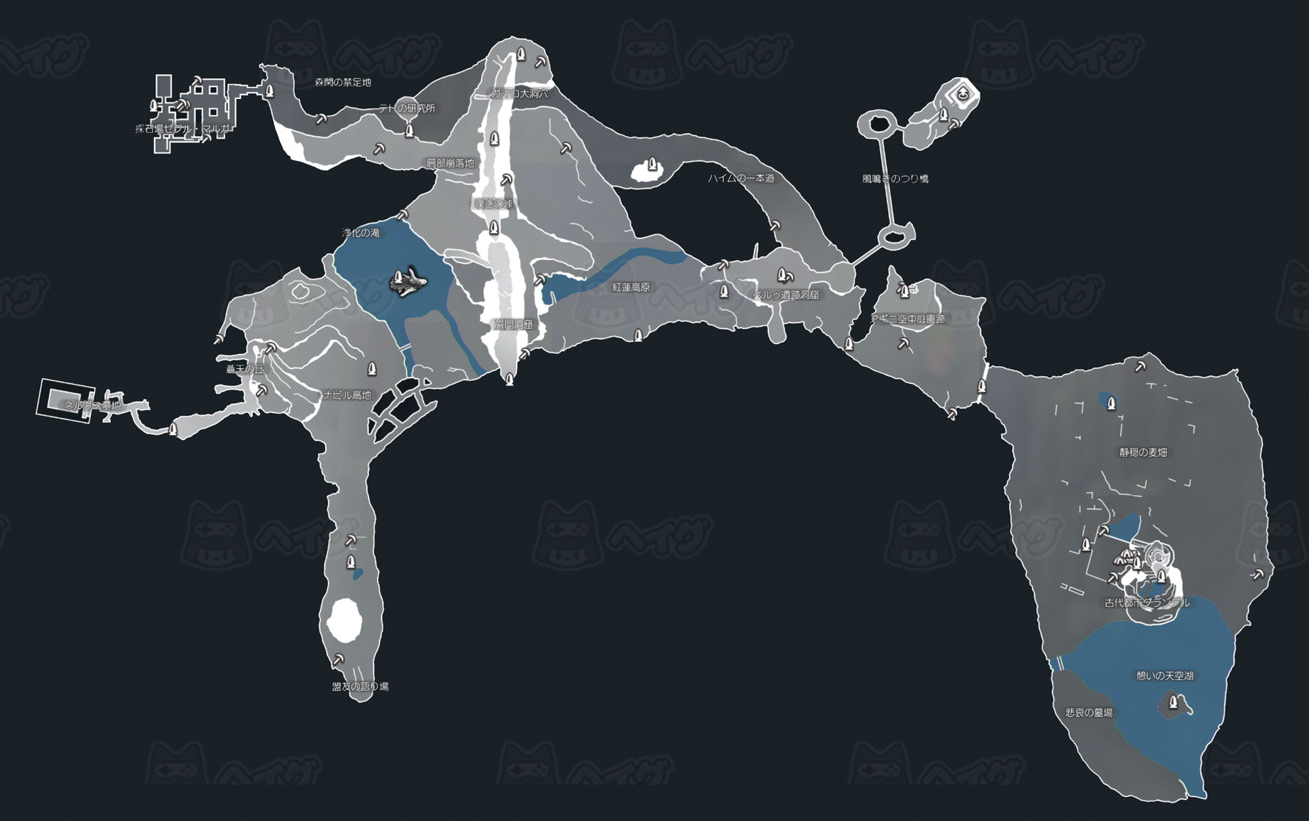 【ゼノブレイドDE】「巨神肩」のマップ詳細【ヘイグ攻略まとめWiki】