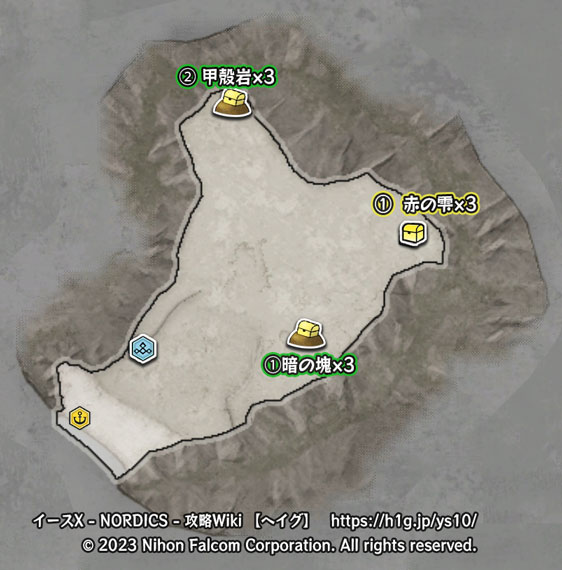 【イースX】ウロコ島 | マップ【ヘイグ攻略まとめWiki】