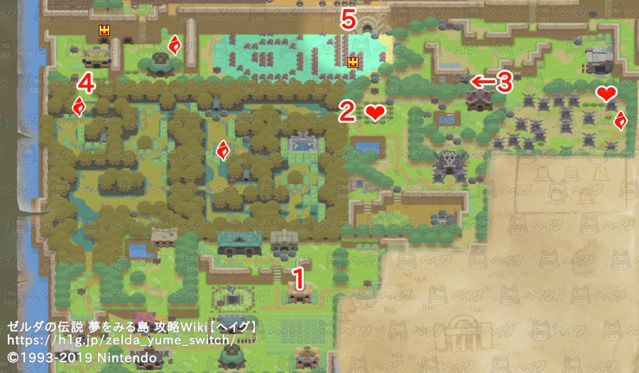 ワンワン救出 ツボのどうくつ ゼルダの伝説 夢をみる島 攻略wiki Nintendo Switch ヘイグ攻略まとめwiki